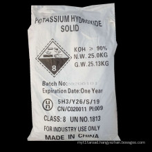 Industrial grade KOH Caustic potash Potassium hydroxide 90% price